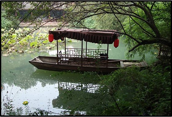 خانه شاعر معروف شهر چنگدو چین