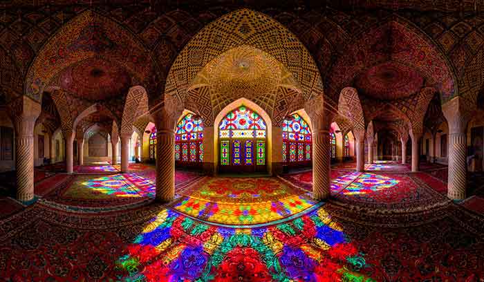 آشنایی با مسجد نصیرالملک شیراز